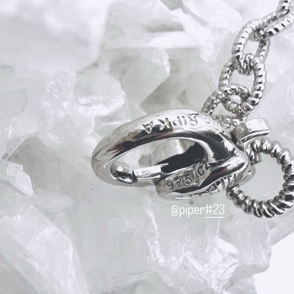 Judith Ripka Textured Diamonique Heart Station 18” Necklace - Picture 9 of 11